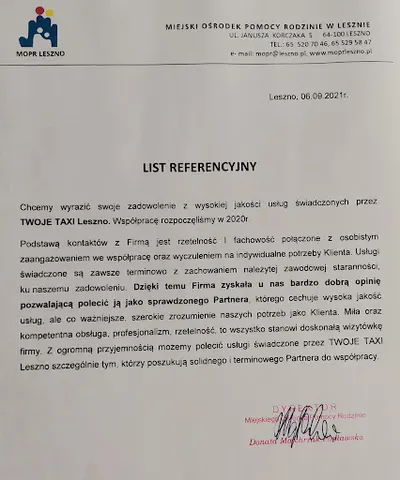 Twoje Taxi Leszno